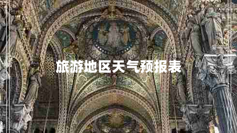 旅游地區(qū)天氣預(yù)報(bào)表