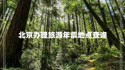 北京辦理旅游年票地點查詢