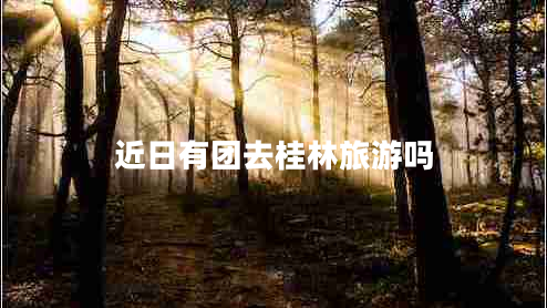 近日有團去桂林旅游嗎 近日有團去桂林旅游嗎