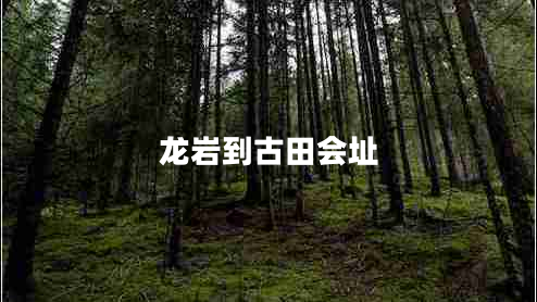 龍巖到古田會(huì)址