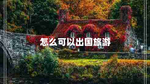怎么可以出國旅游