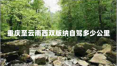 重慶至云南西雙版納自駕多少公里