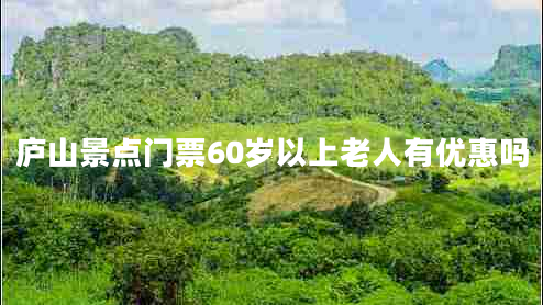 廬山景點門票60歲以上老人有優(yōu)惠嗎