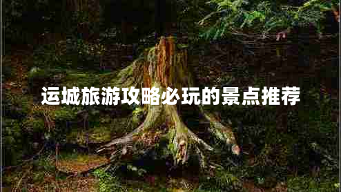 運城旅游攻略必玩的景點推薦 運城旅游攻略必玩的景點推薦