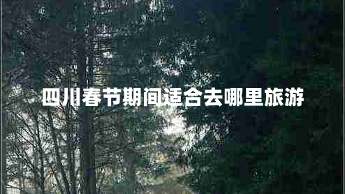 四川春節(jié)期間適合去哪里旅游