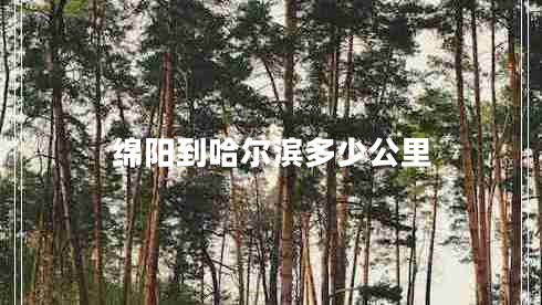 綿陽(yáng)到哈爾濱多少公里