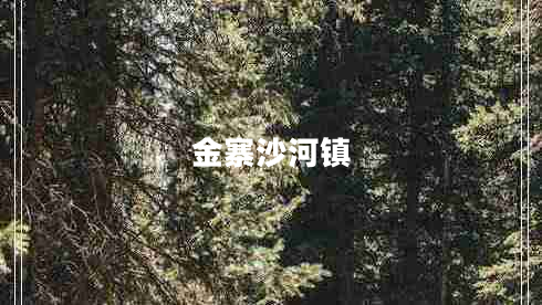 金寨沙河鎮(zhèn)