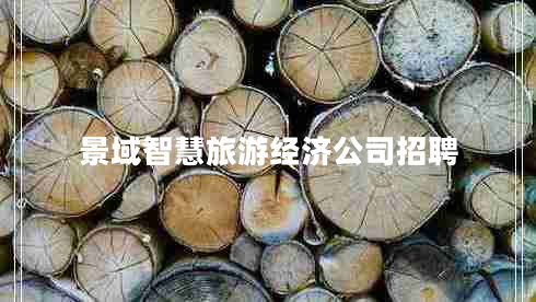 景域智慧旅游經(jīng)濟公司招聘 景域智慧旅游經(jīng)濟公司招聘