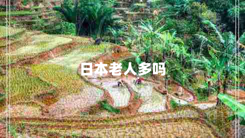 日本老人多嗎