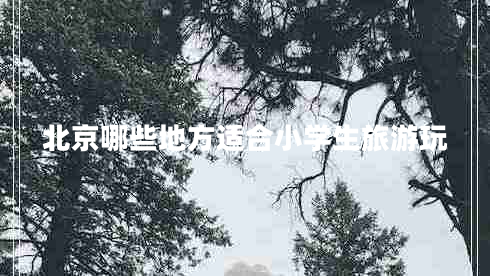 北京哪些地方適合小學(xué)生旅游玩