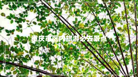 重慶市區(qū)內(nèi)旅游必去景點