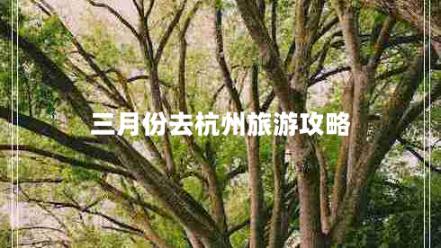 三月份去杭州旅游攻略