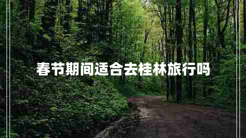 春節(jié)期間適合去桂林旅行嗎