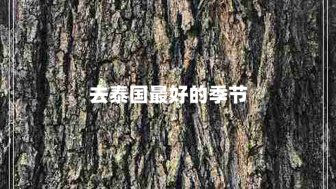 去泰國最好的季節(jié)