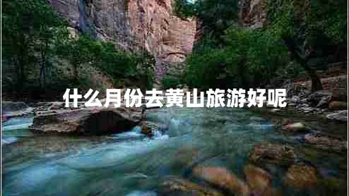 什么月份去黃山旅游好呢