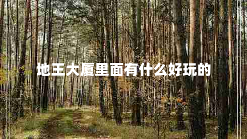 地王大廈里面有什么好玩的