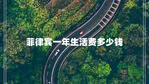 菲律賓一年生活費(fèi)多少錢