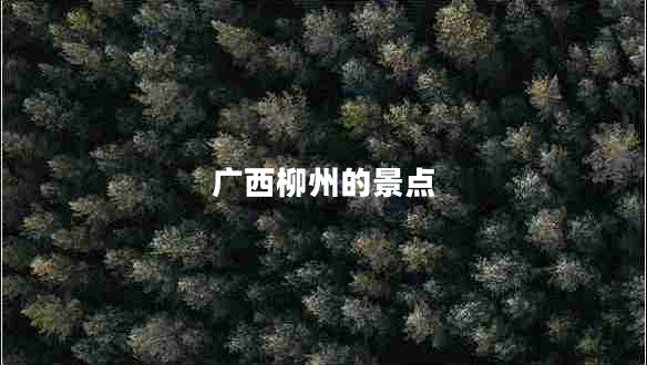 廣西柳州的景點(diǎn) 廣西柳州的景點(diǎn)