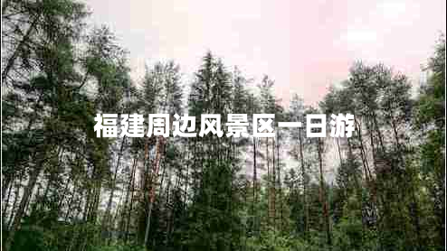 福建周邊風(fēng)景區(qū)一日游