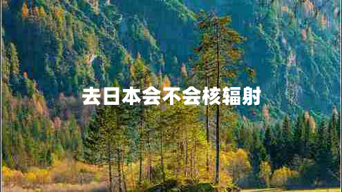 去日本會(huì)不會(huì)核輻射