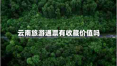 云南旅游通票有收藏價值嗎