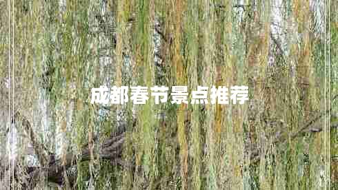 成都春節(jié)景點推薦 成都春節(jié)景點推薦