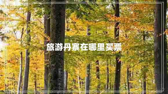 旅游丹寨在哪里買票