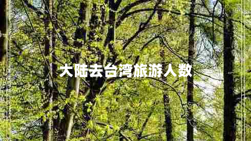 大陸去臺灣旅游人數(shù)