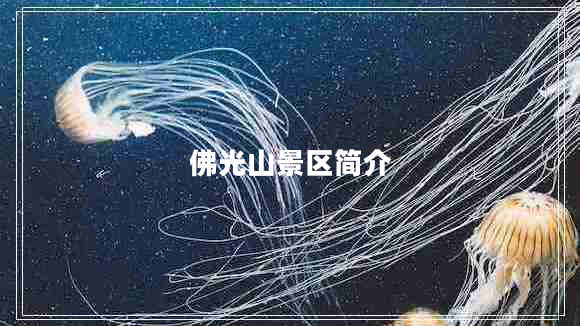 佛光山景區(qū)簡(jiǎn)介 佛光山景區(qū)簡(jiǎn)介