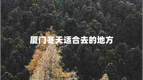 廈門(mén)冬天適合去的地方