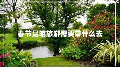 春節(jié)昆明旅游需要帶什么去