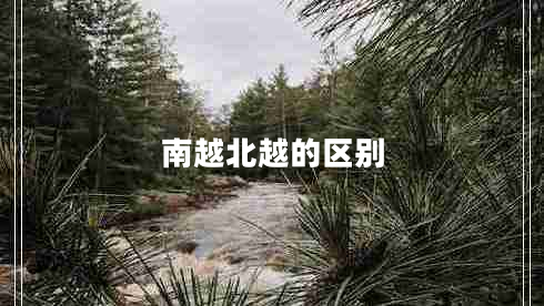 南越北越的區(qū)別