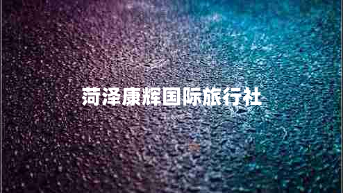 菏澤康輝國際旅行社