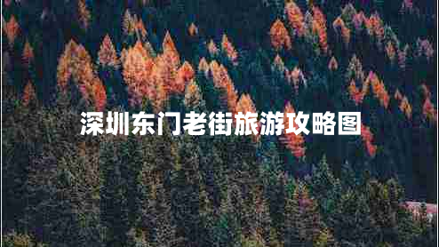 深圳東門老街旅游攻略圖