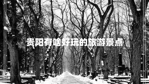 貴陽(yáng)有啥好玩的旅游景點(diǎn)