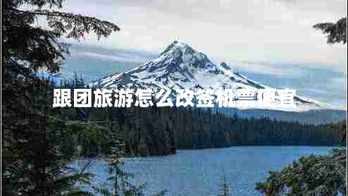 跟團(tuán)旅游怎么改簽機(jī)票便宜 跟團(tuán)旅游怎么改簽機(jī)票便宜