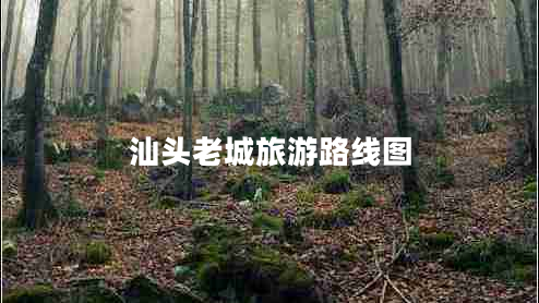 汕頭老城旅游路線圖