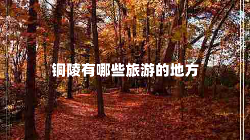 銅陵有哪些旅游的地方 銅陵有哪些旅游的地方