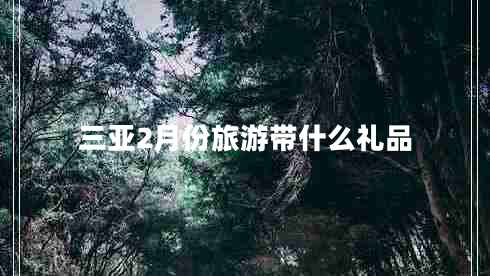 三亞2月份旅游帶什么禮品 三亞2月份旅游帶什么禮品