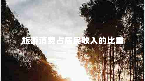 旅游消費占居民收入的比重