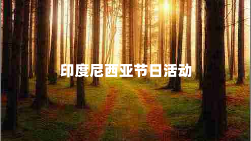 印度尼西亞節(jié)日活動
