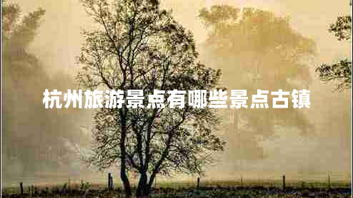 杭州旅游景點(diǎn)有哪些景點(diǎn)古鎮(zhèn)