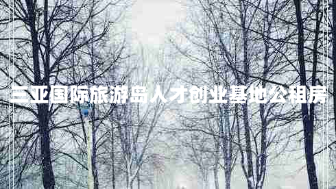 三亞國際旅游島人才創(chuàng)業(yè)基地公租房