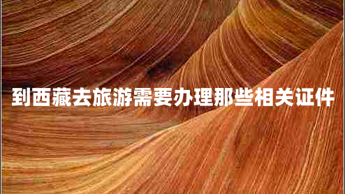 到西藏去旅游需要辦理那些相關(guān)證件