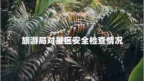 旅游局對(duì)景區(qū)安全檢查情況 旅游局對(duì)景區(qū)安全檢查情況