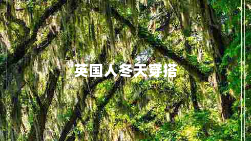 英國人冬天穿搭 英國人冬天穿搭