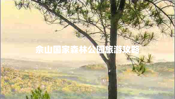 佘山國家森林公園旅游攻略