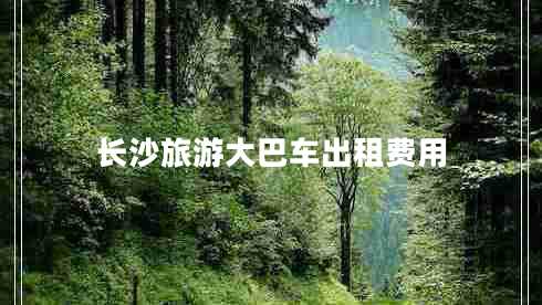 長(zhǎng)沙旅游大巴車出租費(fèi)用 長(zhǎng)沙旅游大巴車出租費(fèi)用