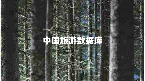 中國旅游數(shù)據(jù)庫 中國旅游數(shù)據(jù)庫
