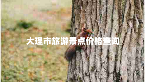 大理市旅游景點價格查詢 大理市旅游景點價格查詢